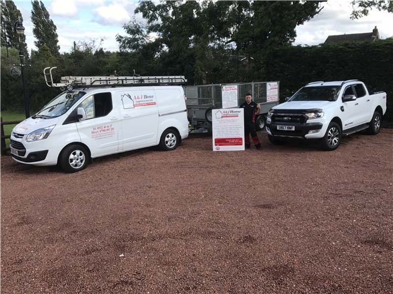 a and j home improvements walsall wolverhampton