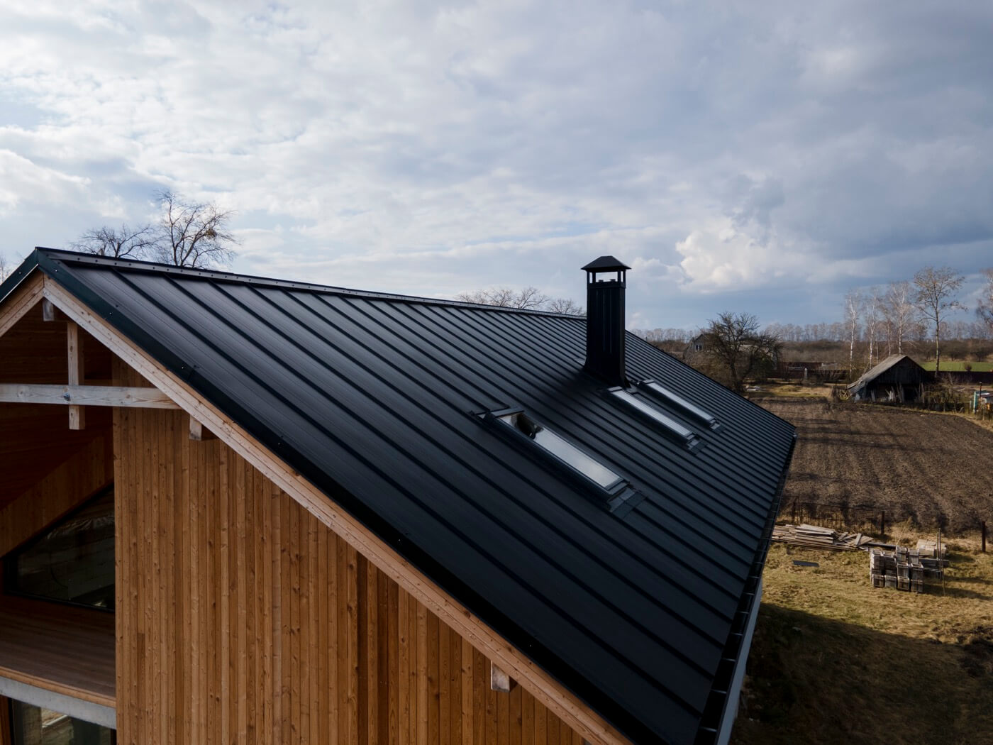 corrugated roofing house walsall