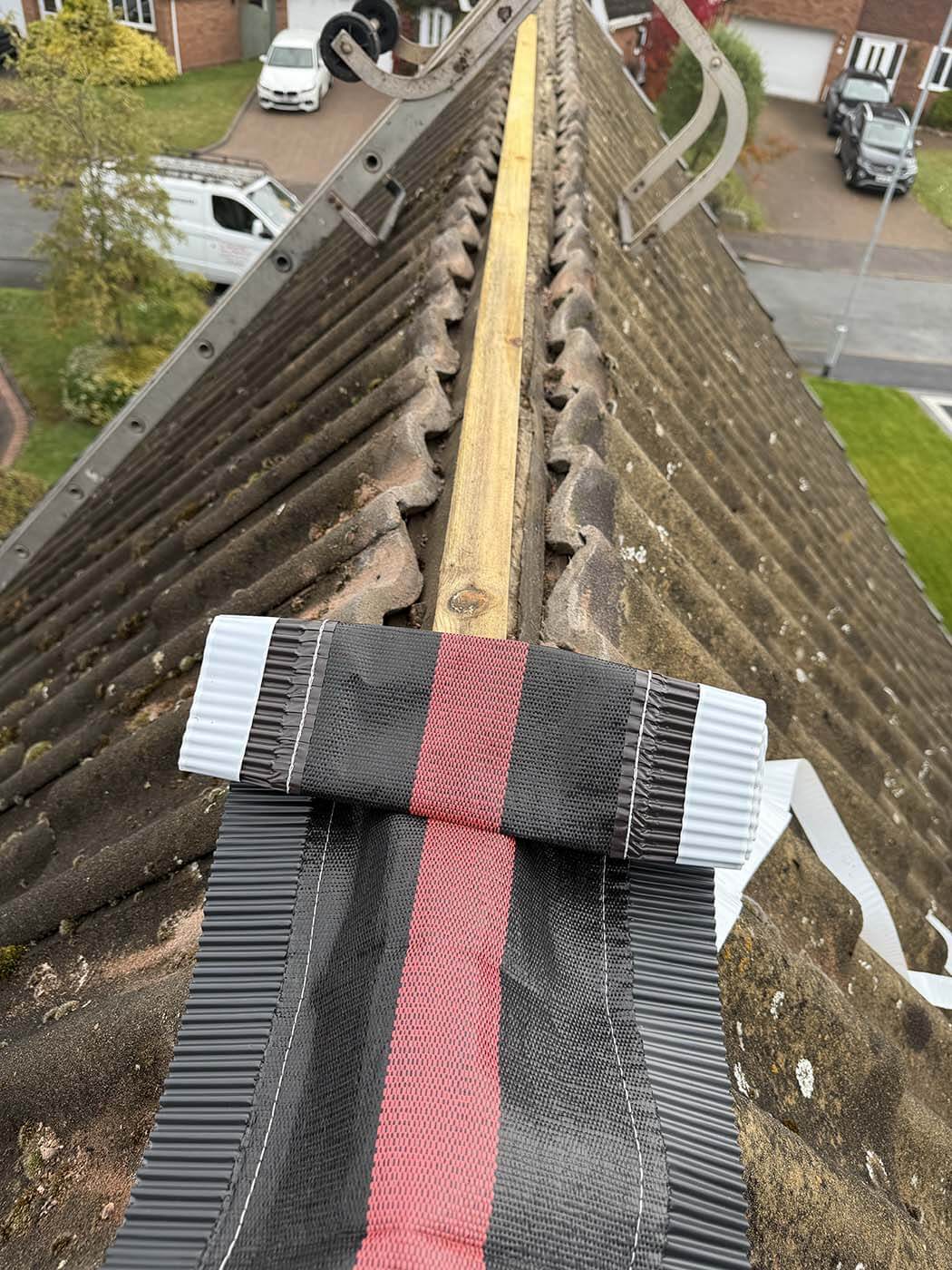 roofer ridge tiles walsall